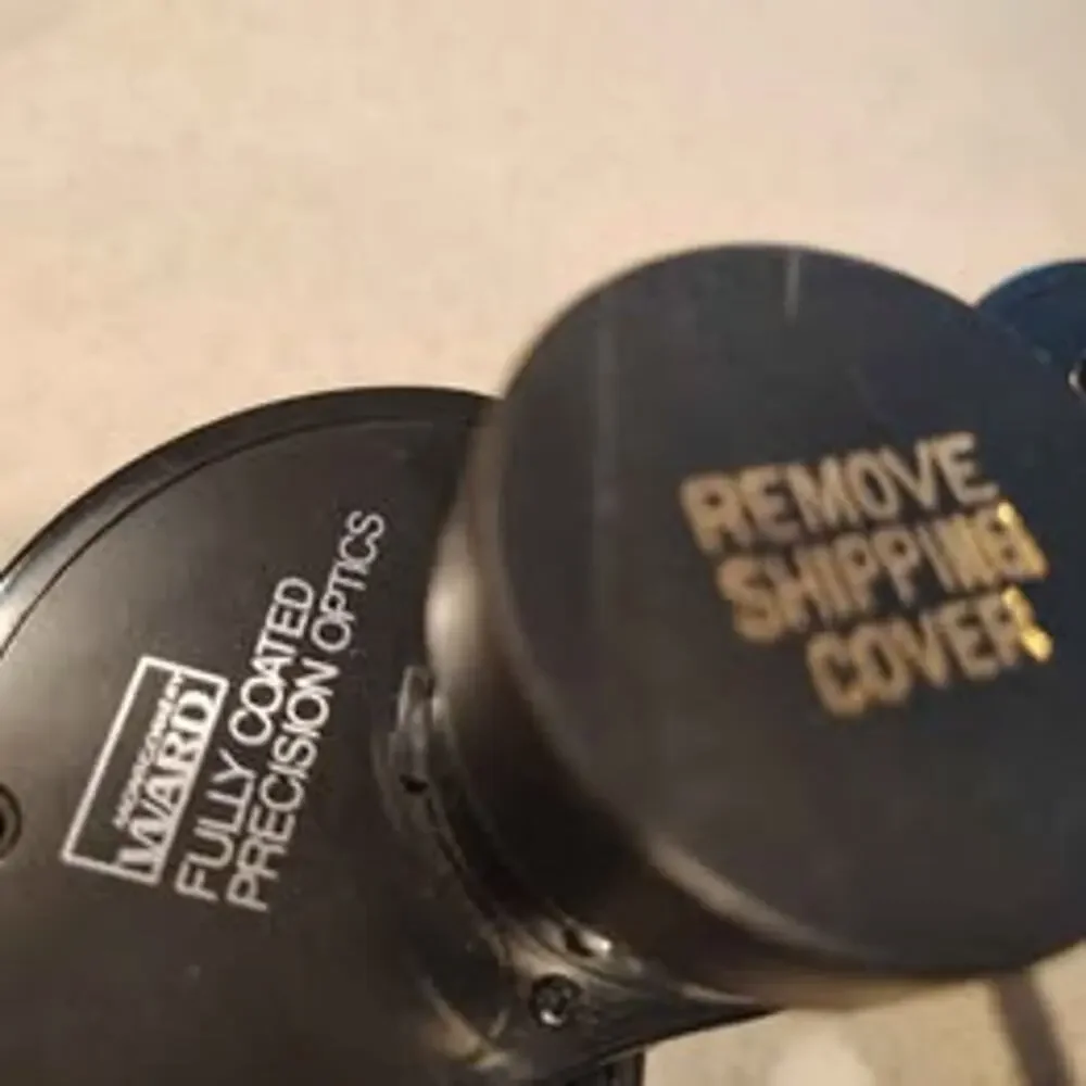Montgomery Ward Northwestern 7x35 Super Wide Angle Binoculars w/ Case